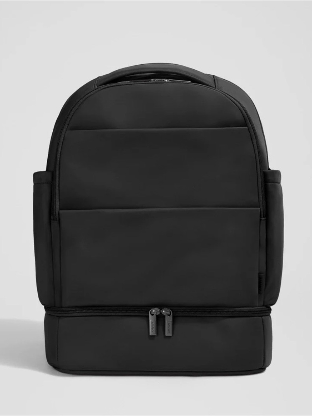 Away Double Diaper Bag Backpack Black